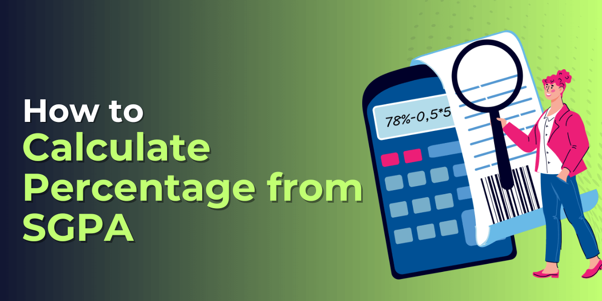 how to calculate percentage from sgpa